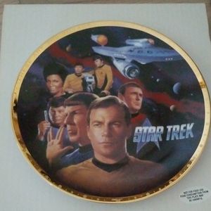 Star Trek Porcelain Collectors Plate